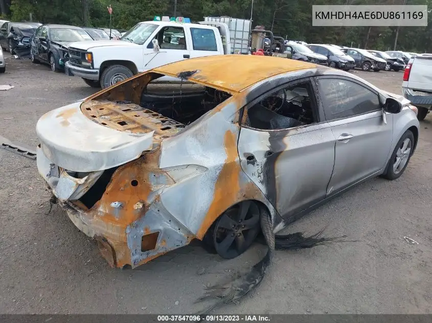 KMHDH4AE6DU861169 2013 Hyundai Elantra Gls (Ulsan Plant)