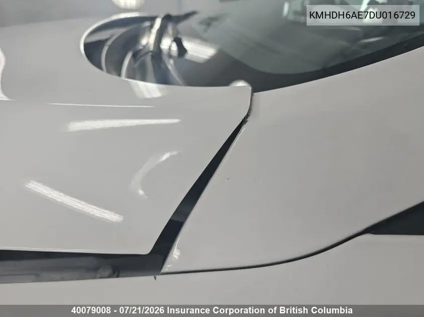 2013 Hyundai Elantra Se VIN: KMHDH6AE7DU016729 Lot: 40079008