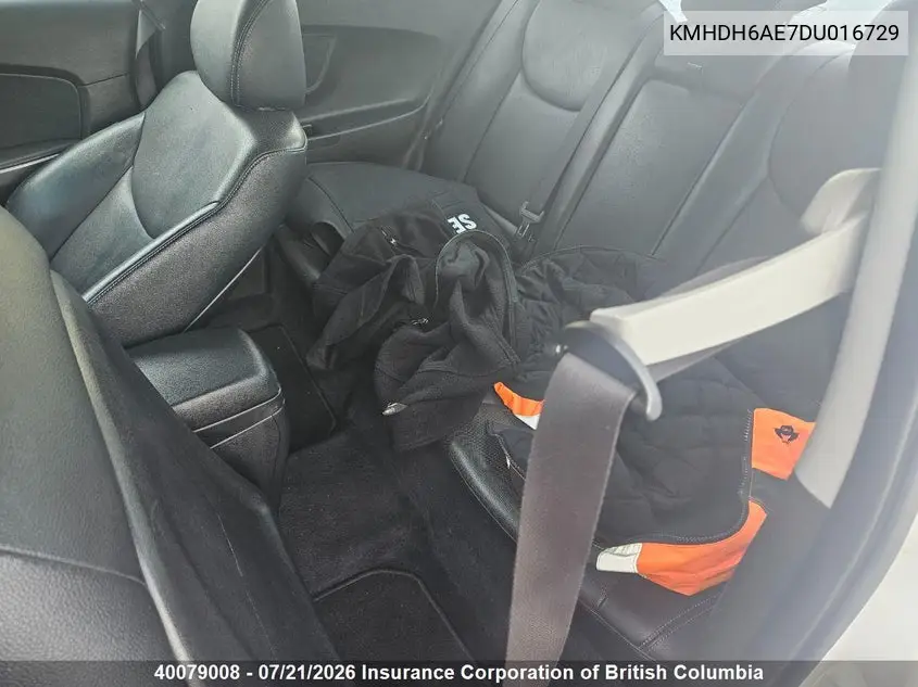 2013 Hyundai Elantra Se VIN: KMHDH6AE7DU016729 Lot: 40079008