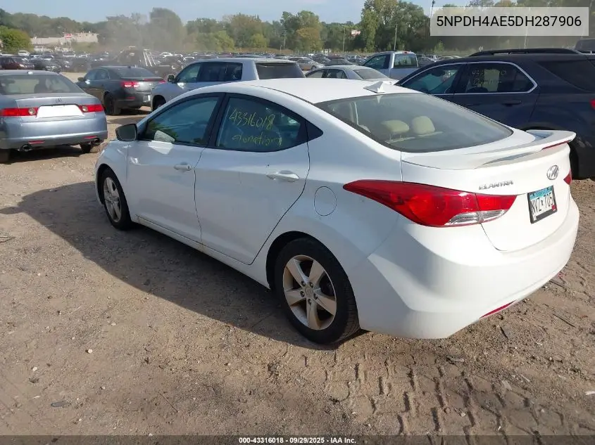 5NPDH4AE5DH287906 2013 Hyundai Elantra Gls/Limited