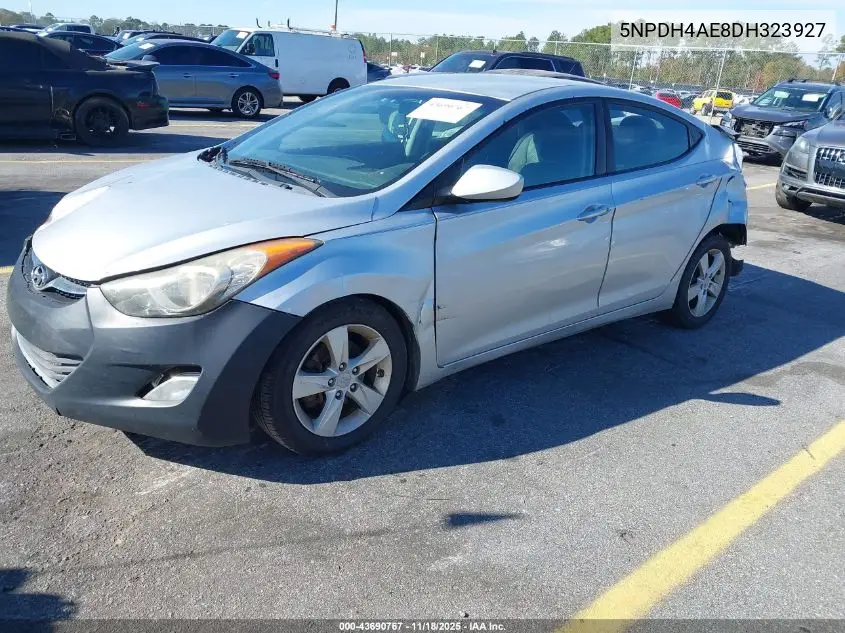 5NPDH4AE8DH323927 2013 Hyundai Elantra Gls