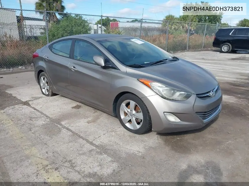 5NPDH4AE0DH373821 2013 Hyundai Elantra Gls