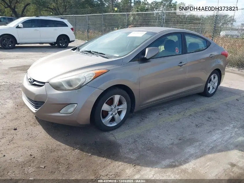 5NPDH4AE0DH373821 2013 Hyundai Elantra Gls