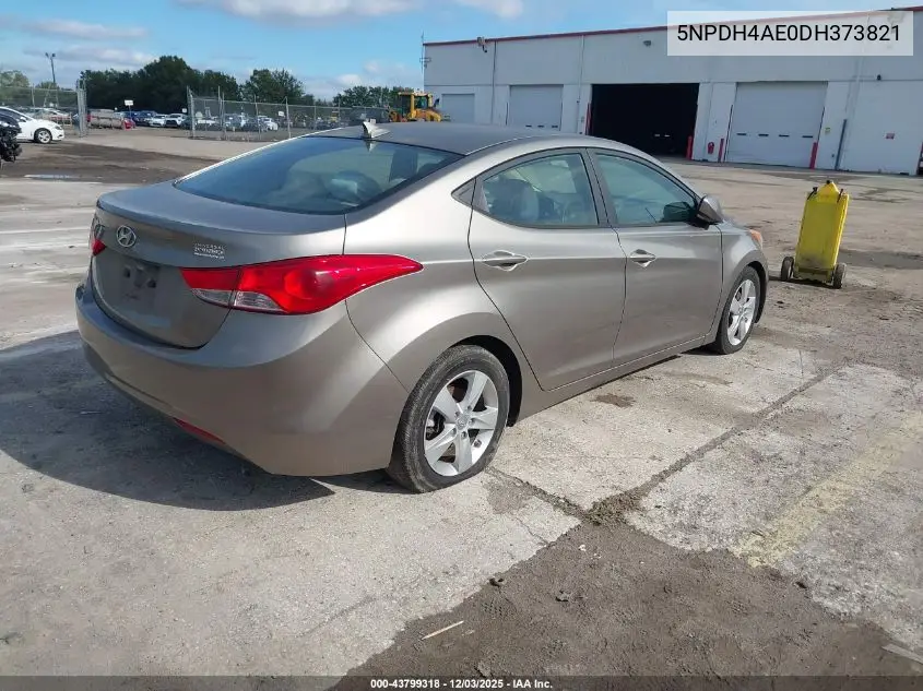 5NPDH4AE0DH373821 2013 Hyundai Elantra Gls