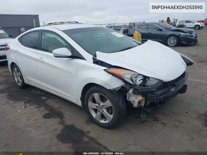 5NPDH4AEXDH253590 2013 Hyundai Elantra Gls