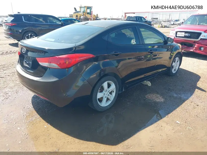 KMHDH4AE9DU606788 2013 Hyundai Elantra Gls