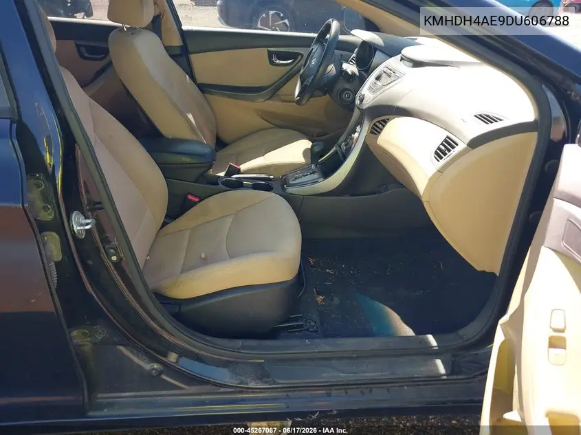 KMHDH4AE9DU606788 2013 Hyundai Elantra Gls
