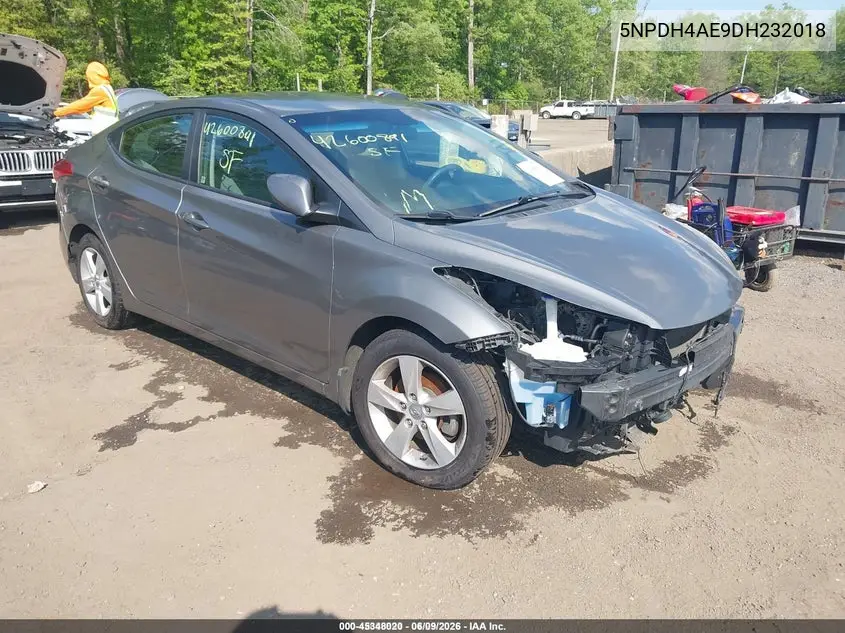5NPDH4AE9DH232018 2013 Hyundai Elantra Gls