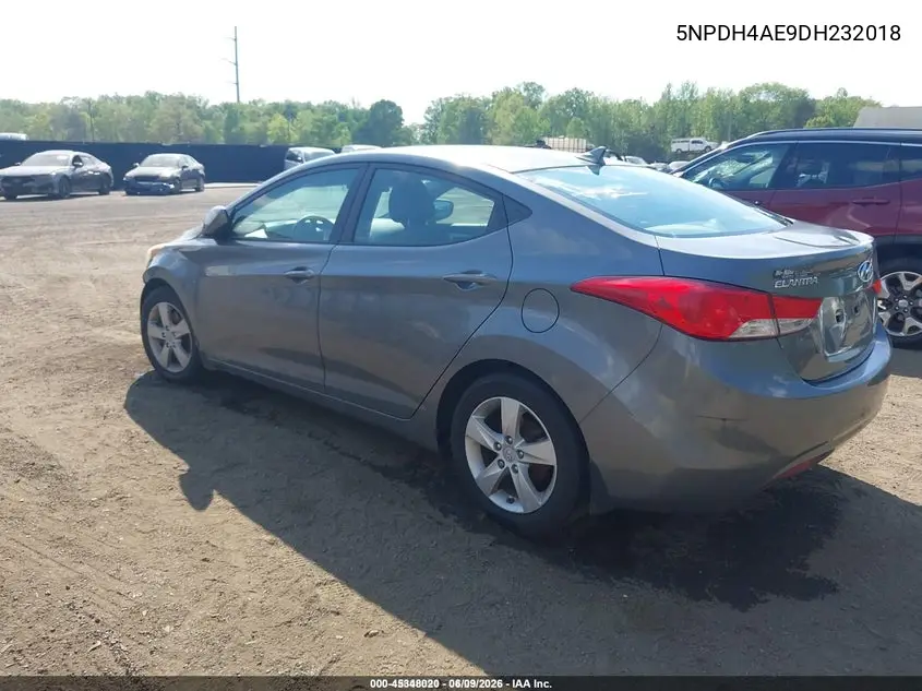 5NPDH4AE9DH232018 2013 Hyundai Elantra Gls