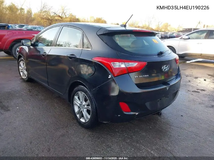 KMHD35LH4EU190226 2014 Hyundai Elantra Gt