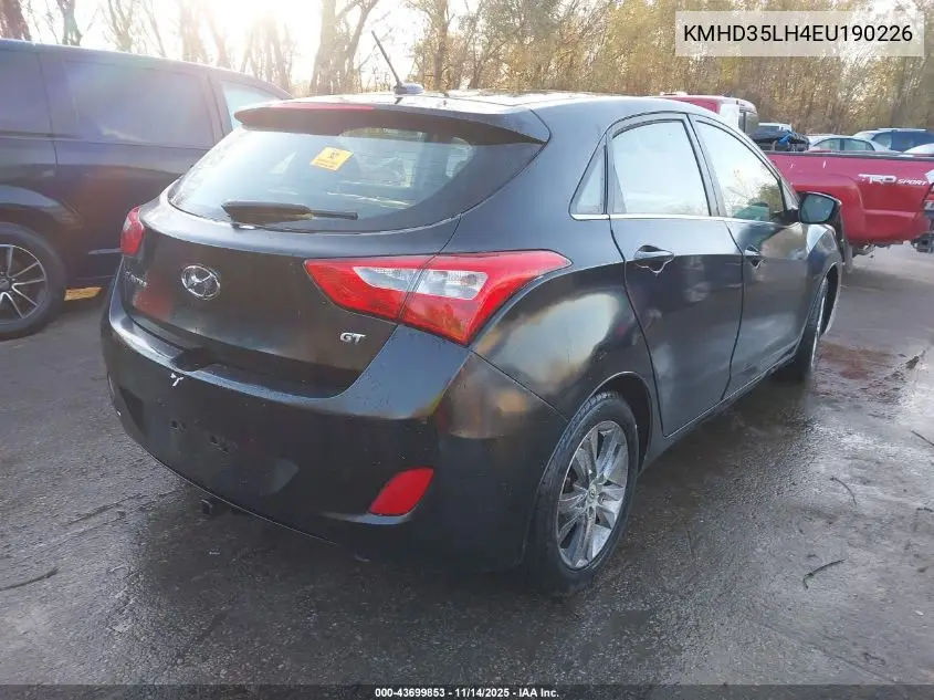 KMHD35LH4EU190226 2014 Hyundai Elantra Gt