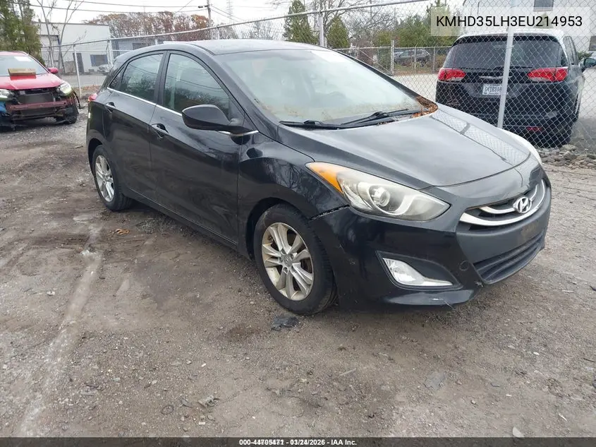 KMHD35LH3EU214953 2014 Hyundai Elantra Gt