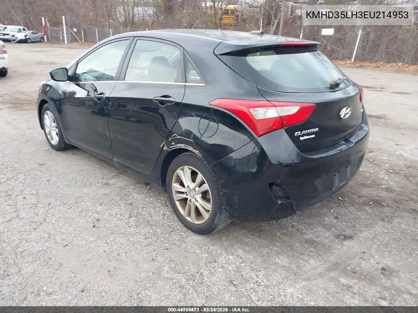 KMHD35LH3EU214953 2014 Hyundai Elantra Gt