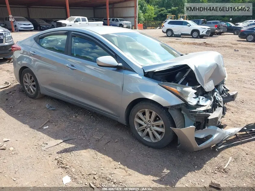 2014 Hyundai Elantra Se VIN: KMHDH4AE6EU165462 Lot: 45521478