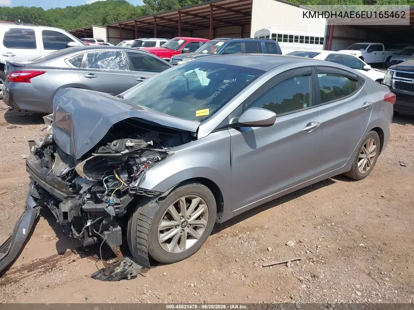 2014 Hyundai Elantra Se VIN: KMHDH4AE6EU165462 Lot: 45521478