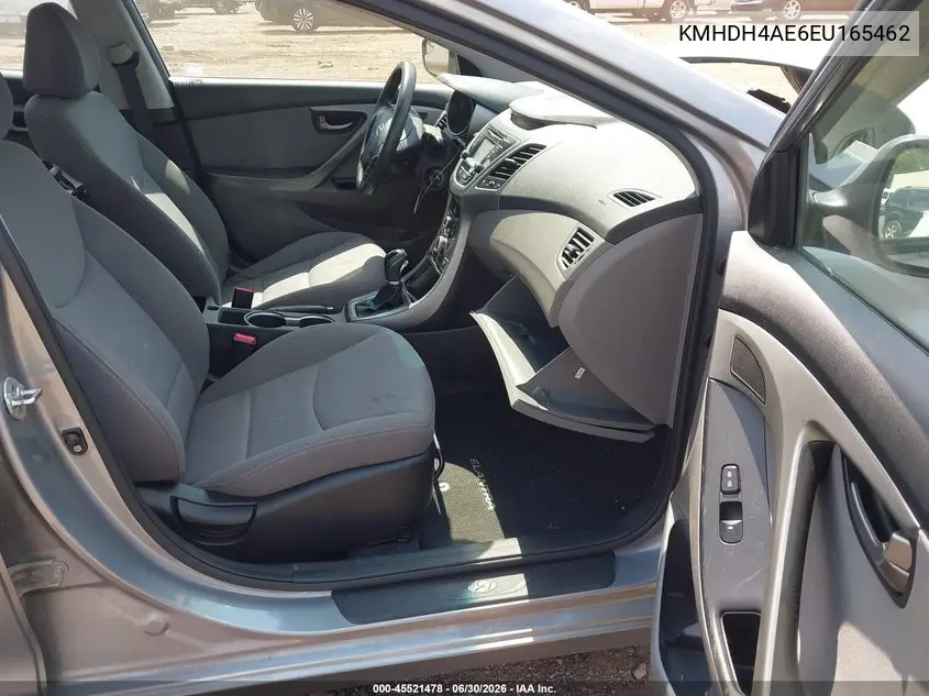 2014 Hyundai Elantra Se VIN: KMHDH4AE6EU165462 Lot: 45521478