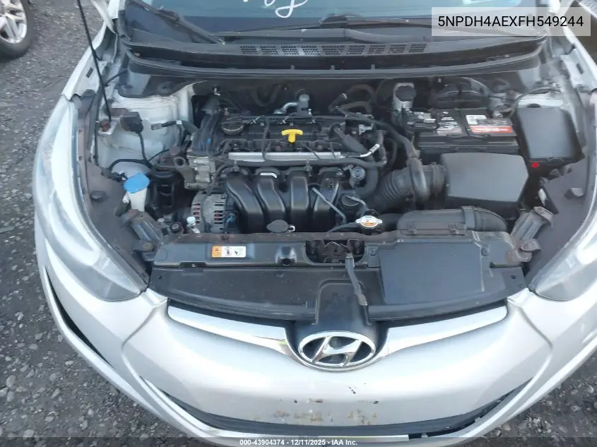 5NPDH4AEXFH549244 2015 Hyundai Elantra Se