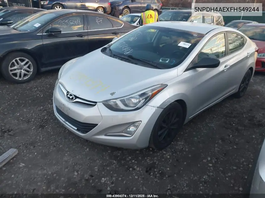 5NPDH4AEXFH549244 2015 Hyundai Elantra Se