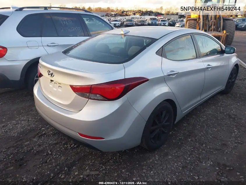 5NPDH4AEXFH549244 2015 Hyundai Elantra Se