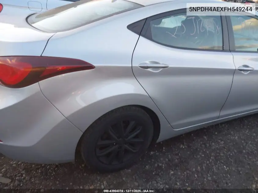 5NPDH4AEXFH549244 2015 Hyundai Elantra Se