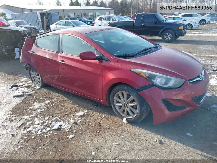 5NPDH4AE1FH589065 2015 Hyundai Elantra Se