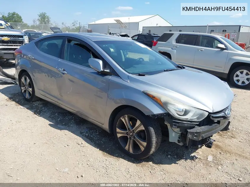 2015 Hyundai Elantra Sport VIN: KMHDH4AH9FU454413 Lot: 45621902
