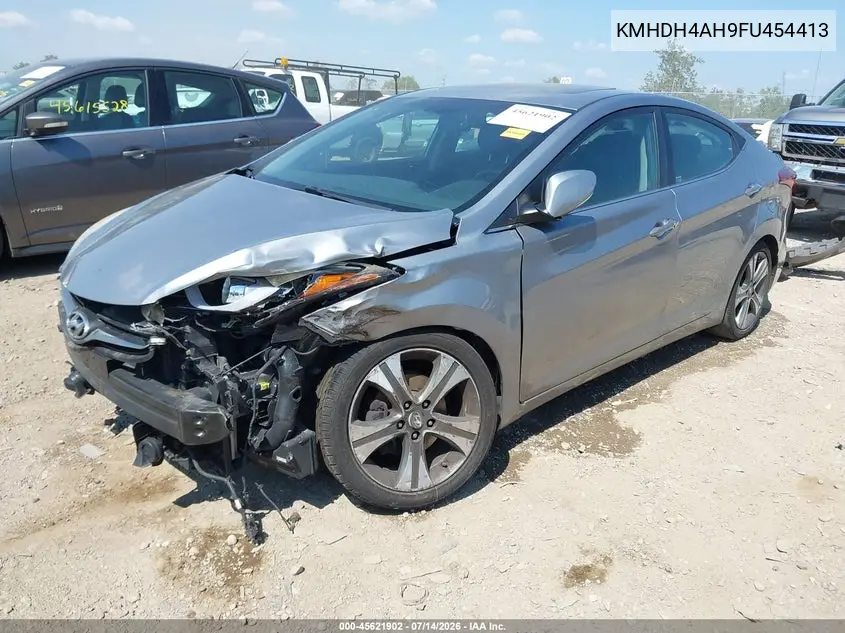 2015 Hyundai Elantra Sport VIN: KMHDH4AH9FU454413 Lot: 45621902