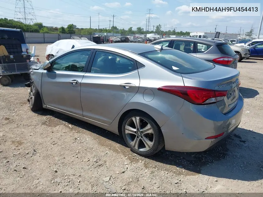 2015 Hyundai Elantra Sport VIN: KMHDH4AH9FU454413 Lot: 45621902