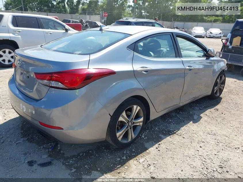 2015 Hyundai Elantra Sport VIN: KMHDH4AH9FU454413 Lot: 45621902