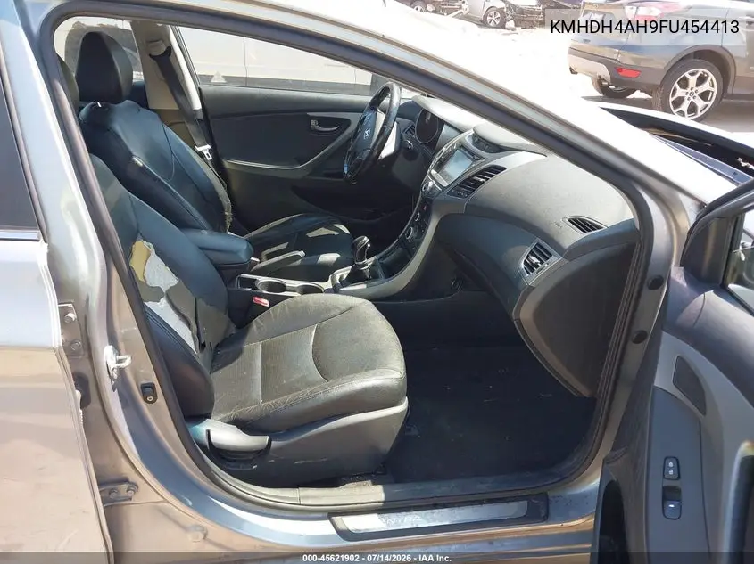 2015 Hyundai Elantra Sport VIN: KMHDH4AH9FU454413 Lot: 45621902