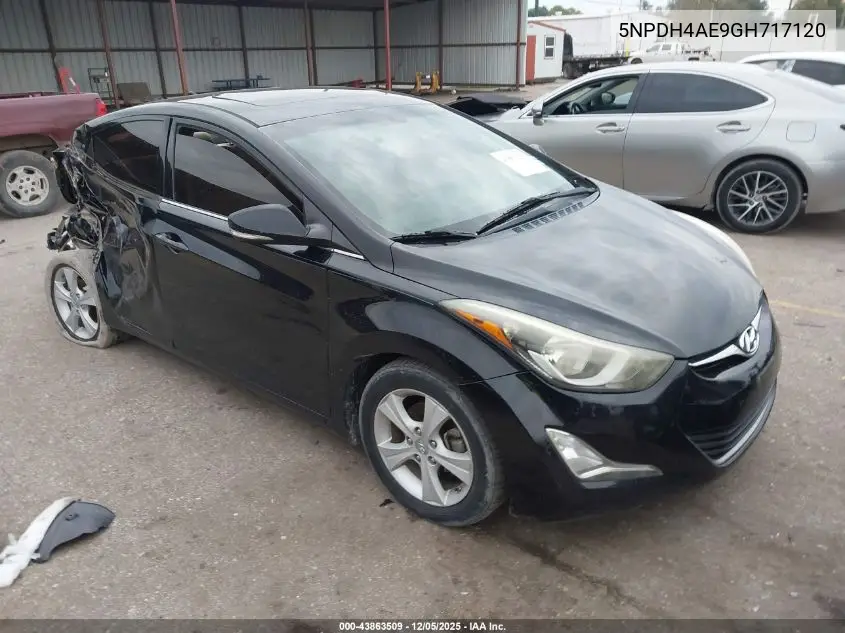5NPDH4AE9GH717120 2016 Hyundai Elantra Value Edition