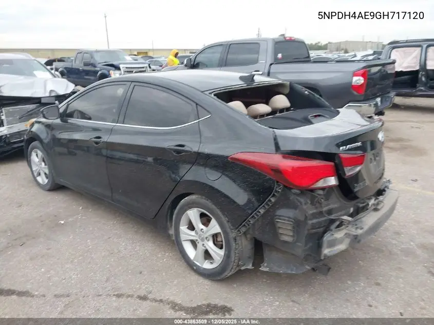 5NPDH4AE9GH717120 2016 Hyundai Elantra Value Edition