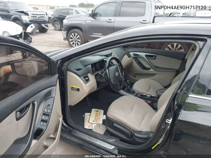 5NPDH4AE9GH717120 2016 Hyundai Elantra Value Edition