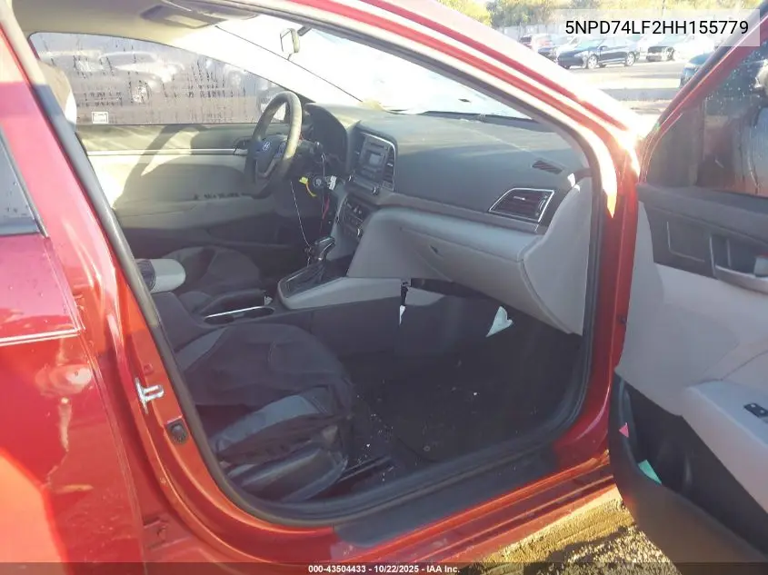5NPD74LF2HH155779 2017 Hyundai Elantra Se