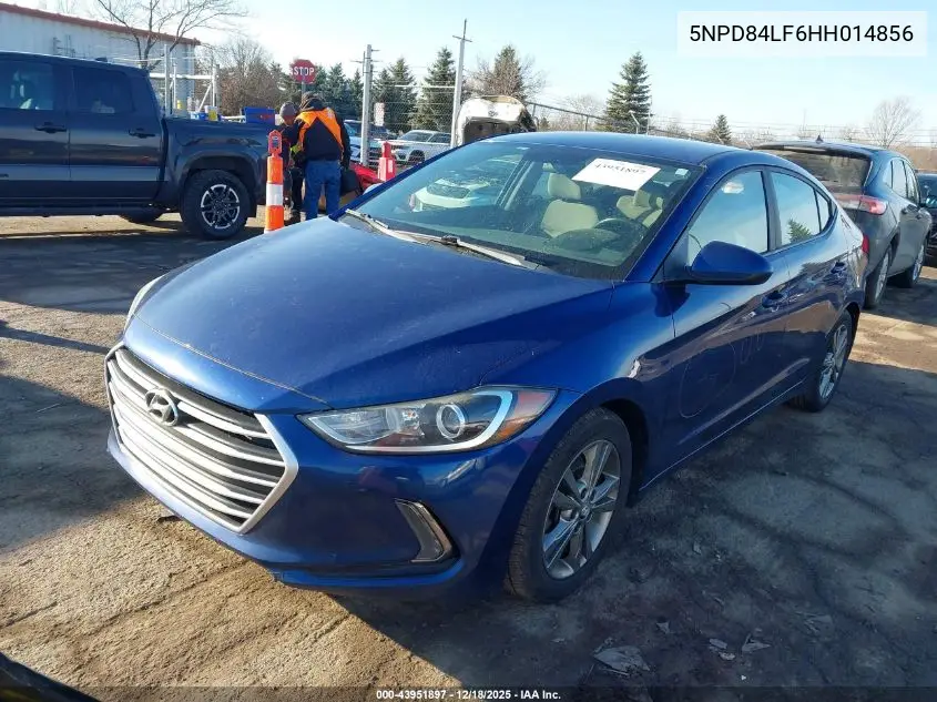 5NPD84LF6HH014856 2017 Hyundai Elantra Se