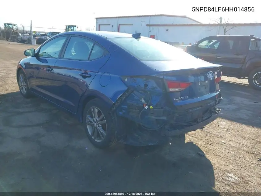 5NPD84LF6HH014856 2017 Hyundai Elantra Se
