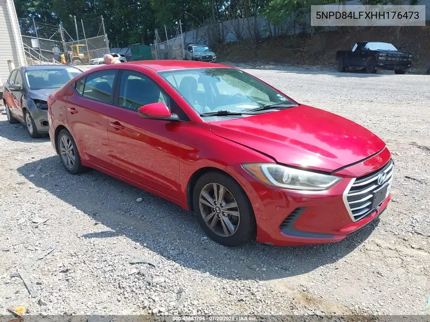 2017 Hyundai Elantra Se VIN: 5NPD84LFXHH176473 Lot: 45661704