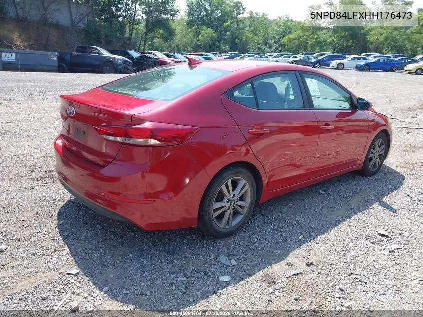 2017 Hyundai Elantra Se VIN: 5NPD84LFXHH176473 Lot: 45661704