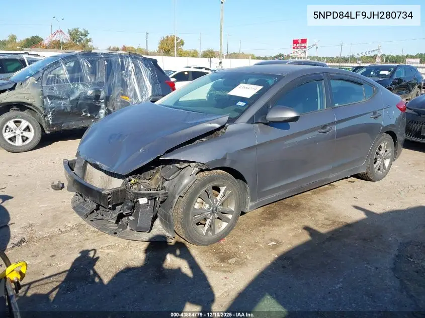5NPD84LF9JH280734 2018 Hyundai Elantra Sel
