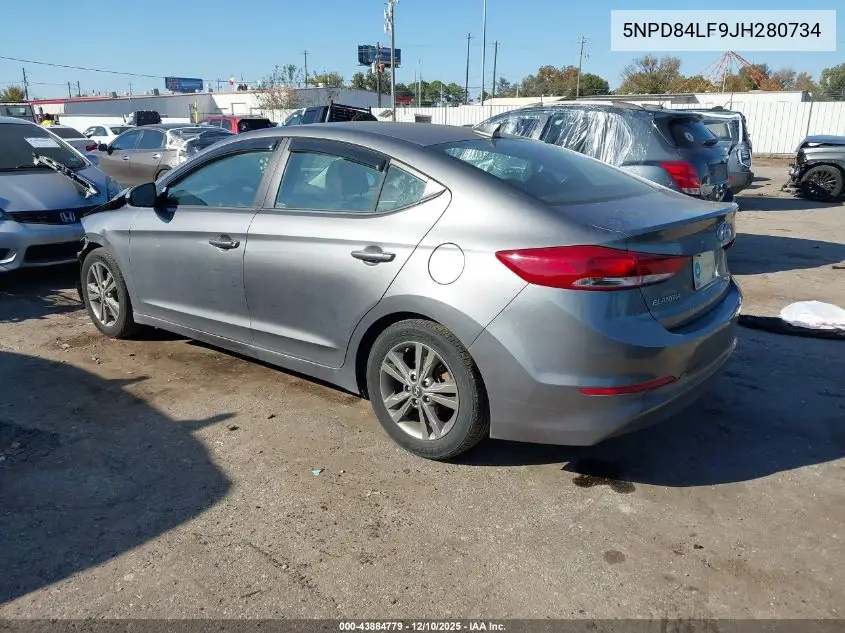 5NPD84LF9JH280734 2018 Hyundai Elantra Sel
