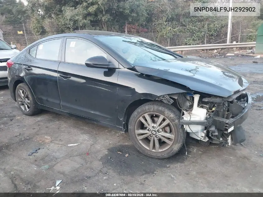 5NPD84LF9JH292902 2018 Hyundai Elantra Value Edition