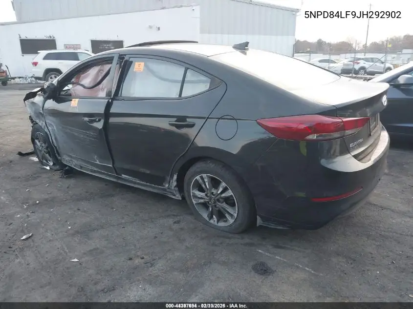 5NPD84LF9JH292902 2018 Hyundai Elantra Value Edition