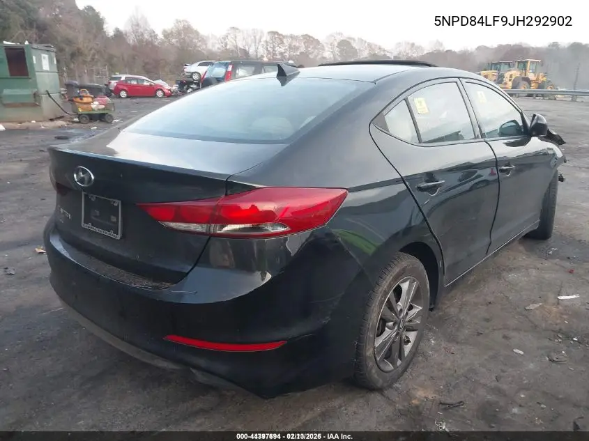 5NPD84LF9JH292902 2018 Hyundai Elantra Value Edition