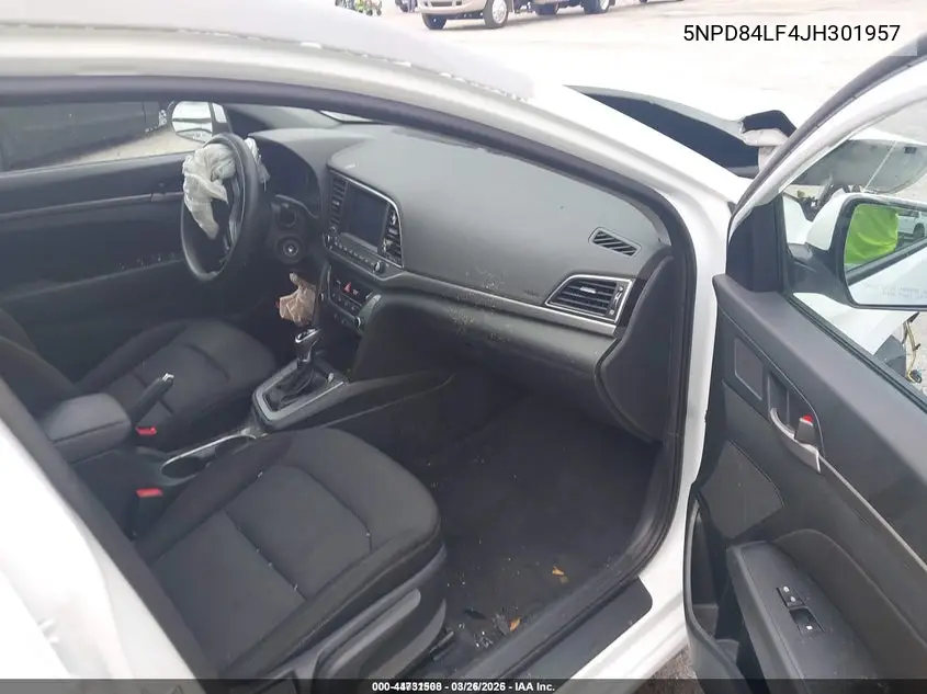 5NPD84LF4JH301957 2018 Hyundai Elantra Sel