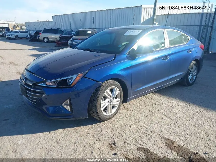 5NPD84LF8KH486497 2019 Hyundai Elantra Sel