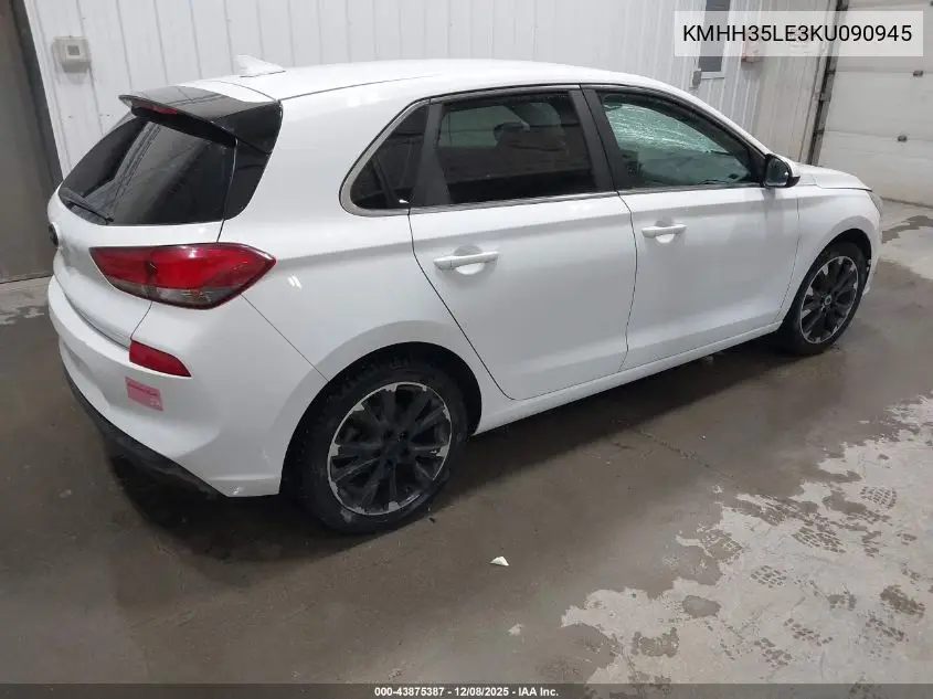 KMHH35LE3KU090945 2019 Hyundai Elantra Gt