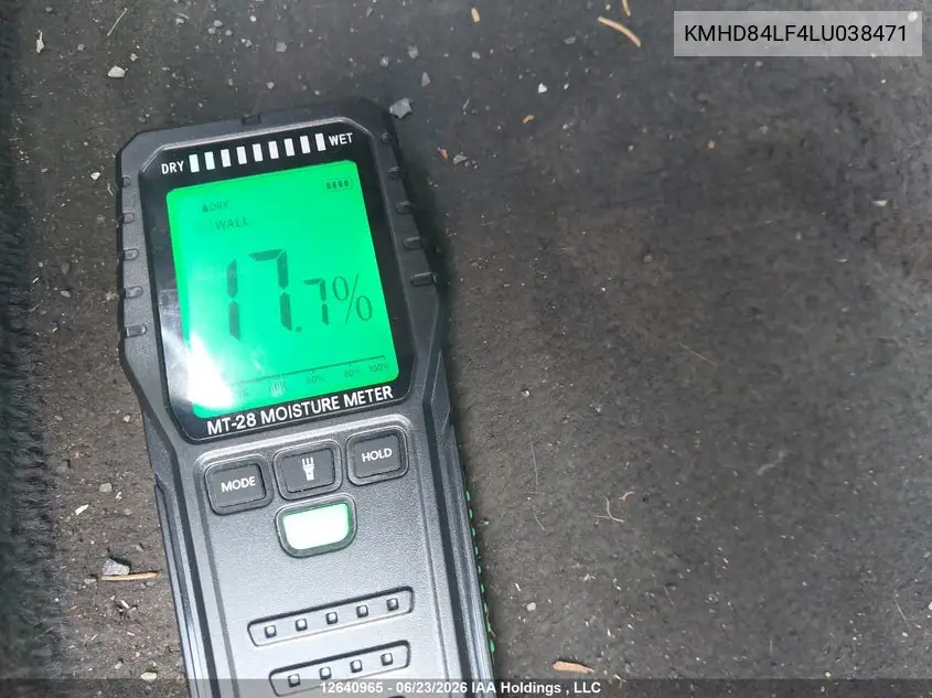 2020 Hyundai Elantra VIN: KMHD84LF4LU038471 Lot: 12640965