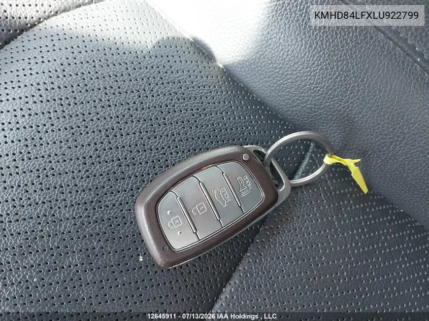 2020 Hyundai Elantra Sel/Value/Limited VIN: KMHD84LFXLU922799 Lot: 12645911