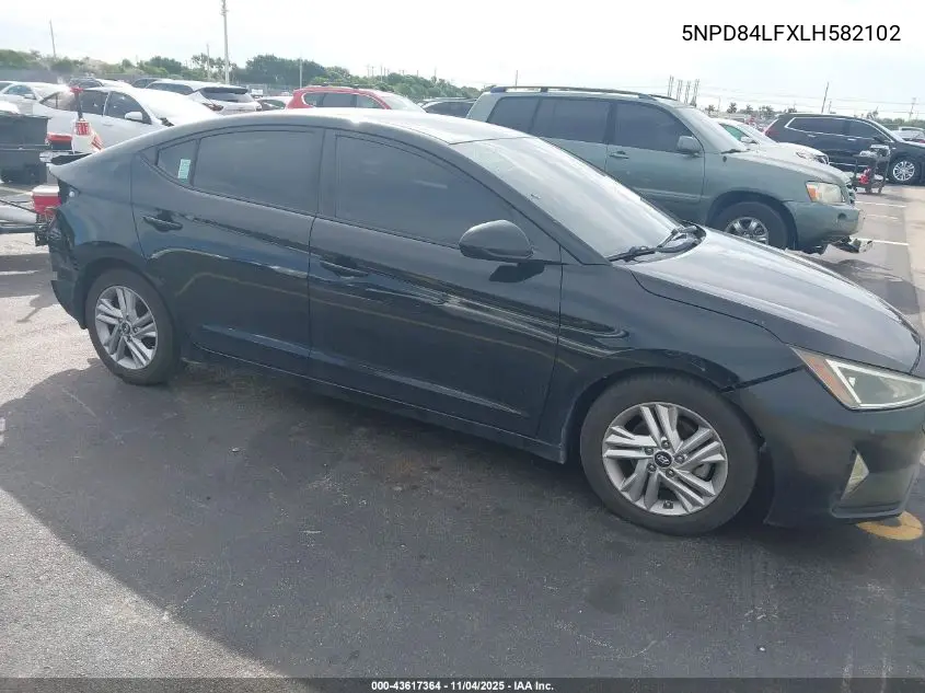 5NPD84LFXLH582102 2020 Hyundai Elantra Sel