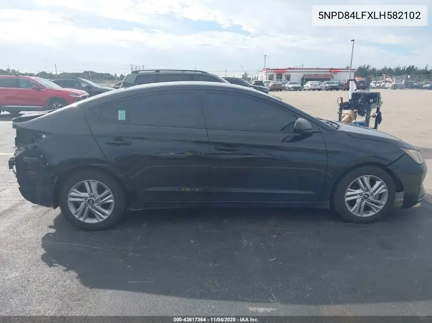 5NPD84LFXLH582102 2020 Hyundai Elantra Sel
